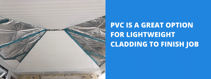 PVC lightweight cladding